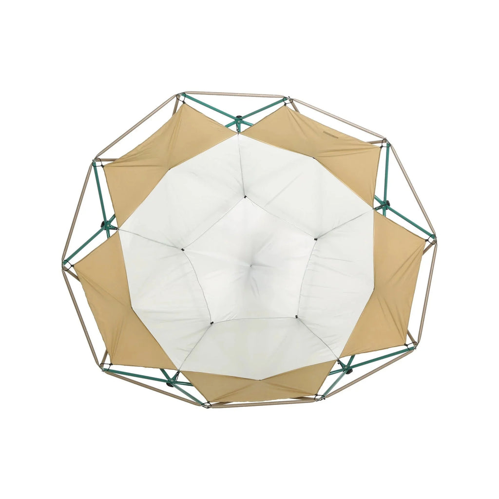 Lifetime Cúpula para Escalar al Aire Libre para Niños, 5 pies de Alto x 10 pies de Ancho con Dosel, Verde y Marrón (90612)