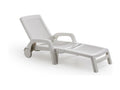 Sun Lounger - Blanc