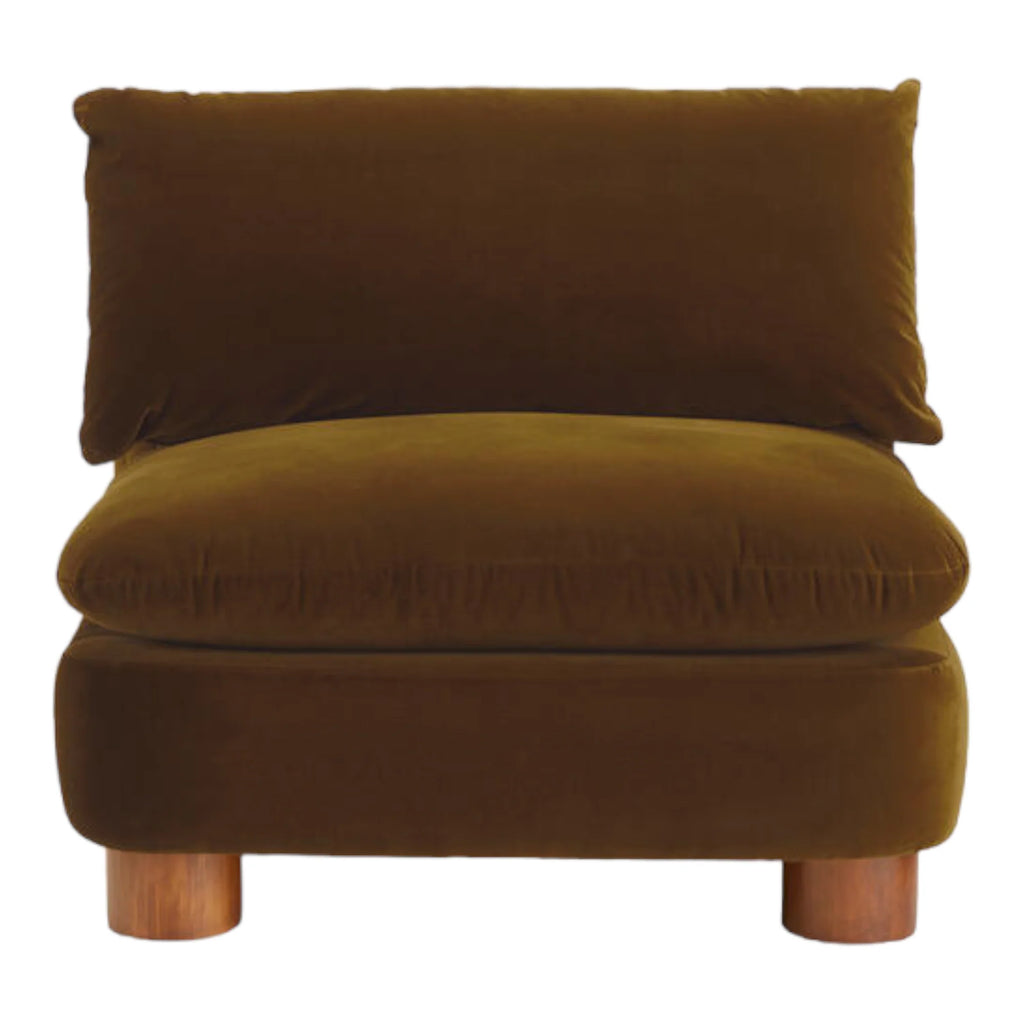 ComfyTrio 3 Seater Teak Wood Sofa