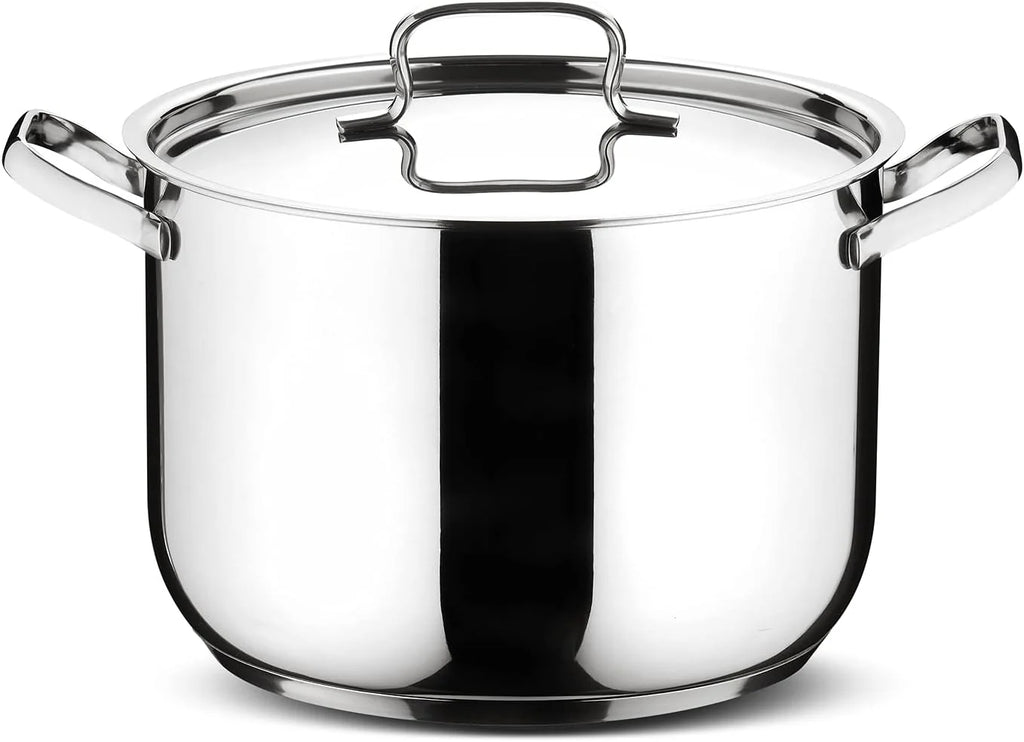 Lagostina Sfiziosa Batería De Cocina Con 24 Piezas, Acero Inoxidable, Plateado