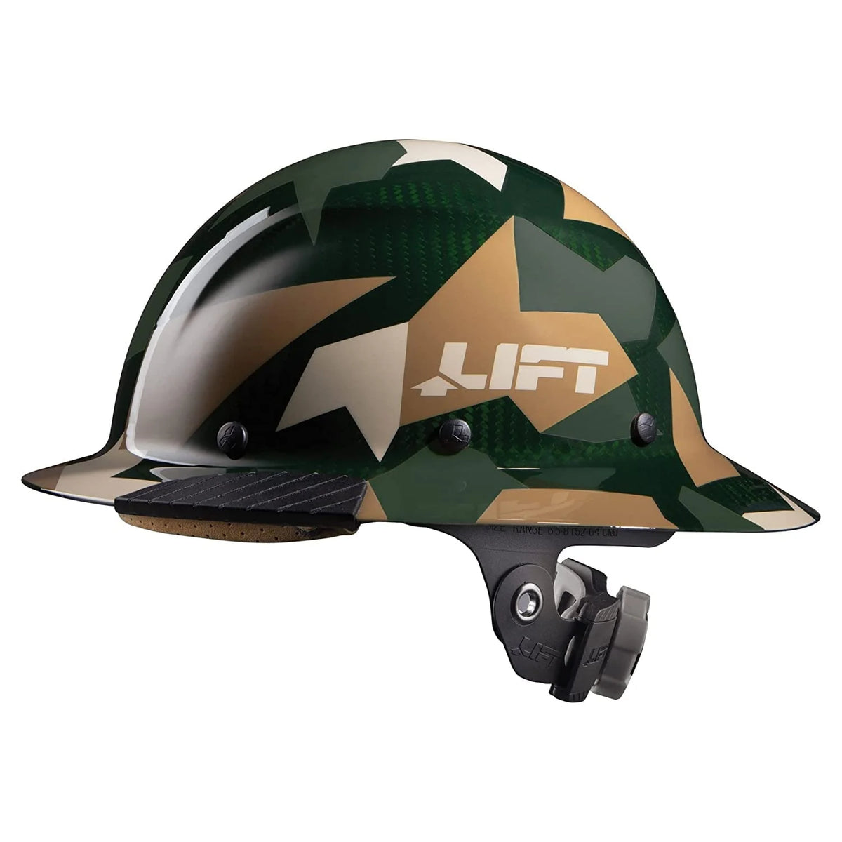 Casco Lift Safety Jungle Carbon