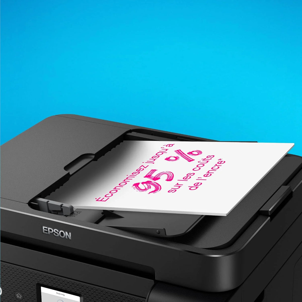 Imprimante multifonction A4 Wi-Fi EcoTank ET-4850 équipée de réservoirs d'encre, avec jusqu'à 3 ans d'encre inclus