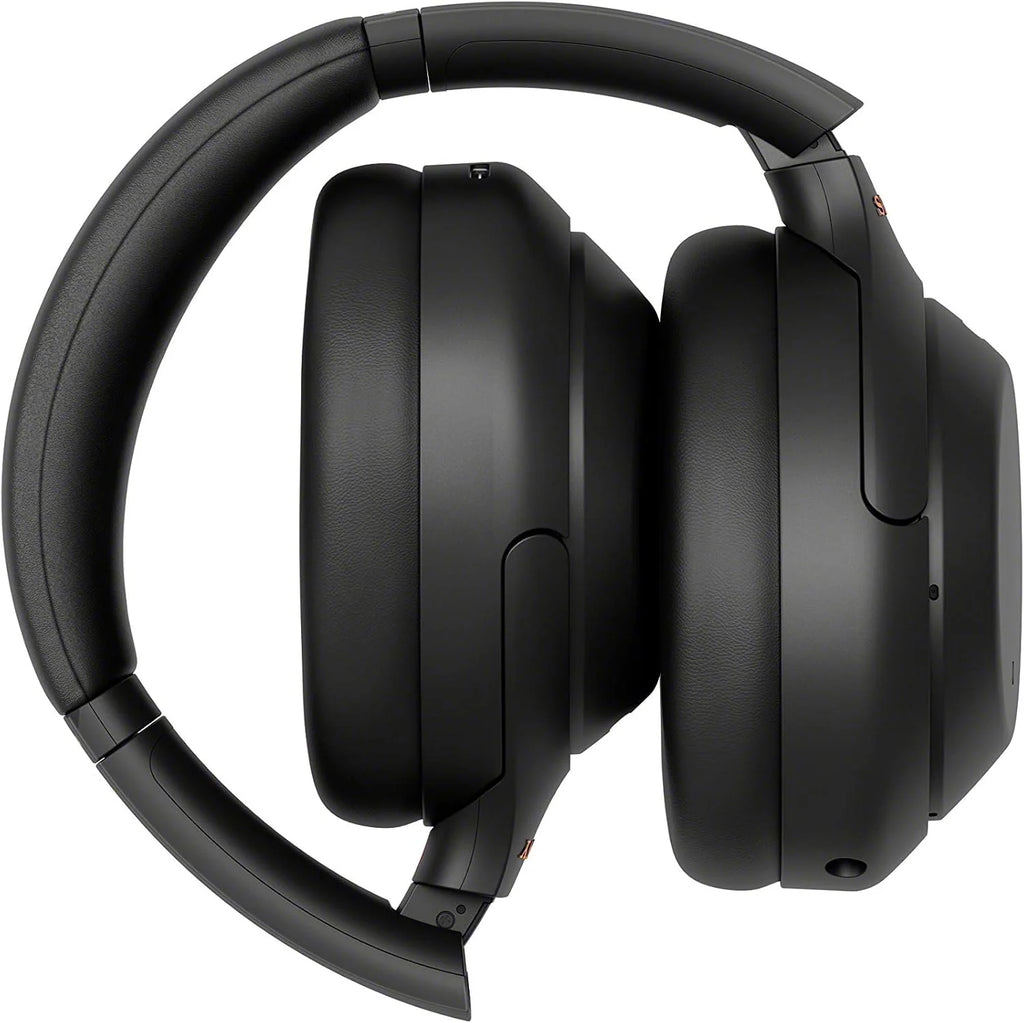 WH1000XM4| Casque Bluetooth à réduction de bruit sans fil, 30 heures d'autonomie, avec micro pour appels téléphoniques, optimisé pour Amazon Alexa et Google assistant, Noir