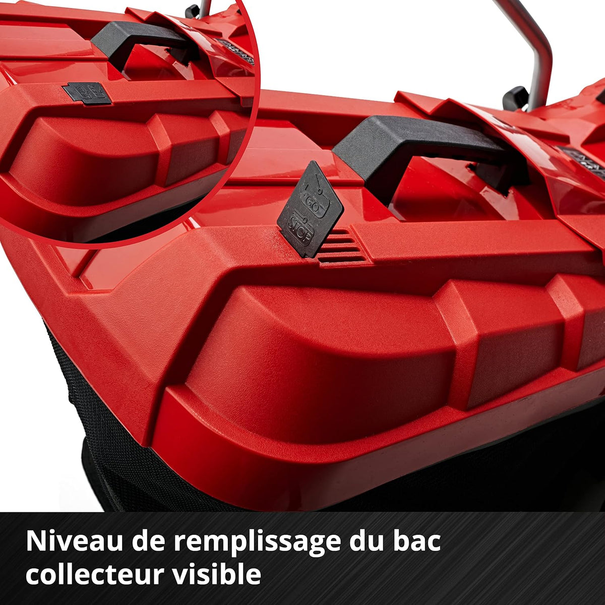 Einhell Tondeuse à gazon sans fil GE-CM 18/33 Li Kit Power X-Change (18V, Largeur de Coupe 33cm, Surface conseillée 200 m²) Livré avec Batterie 4,0 Ah et Chargeur