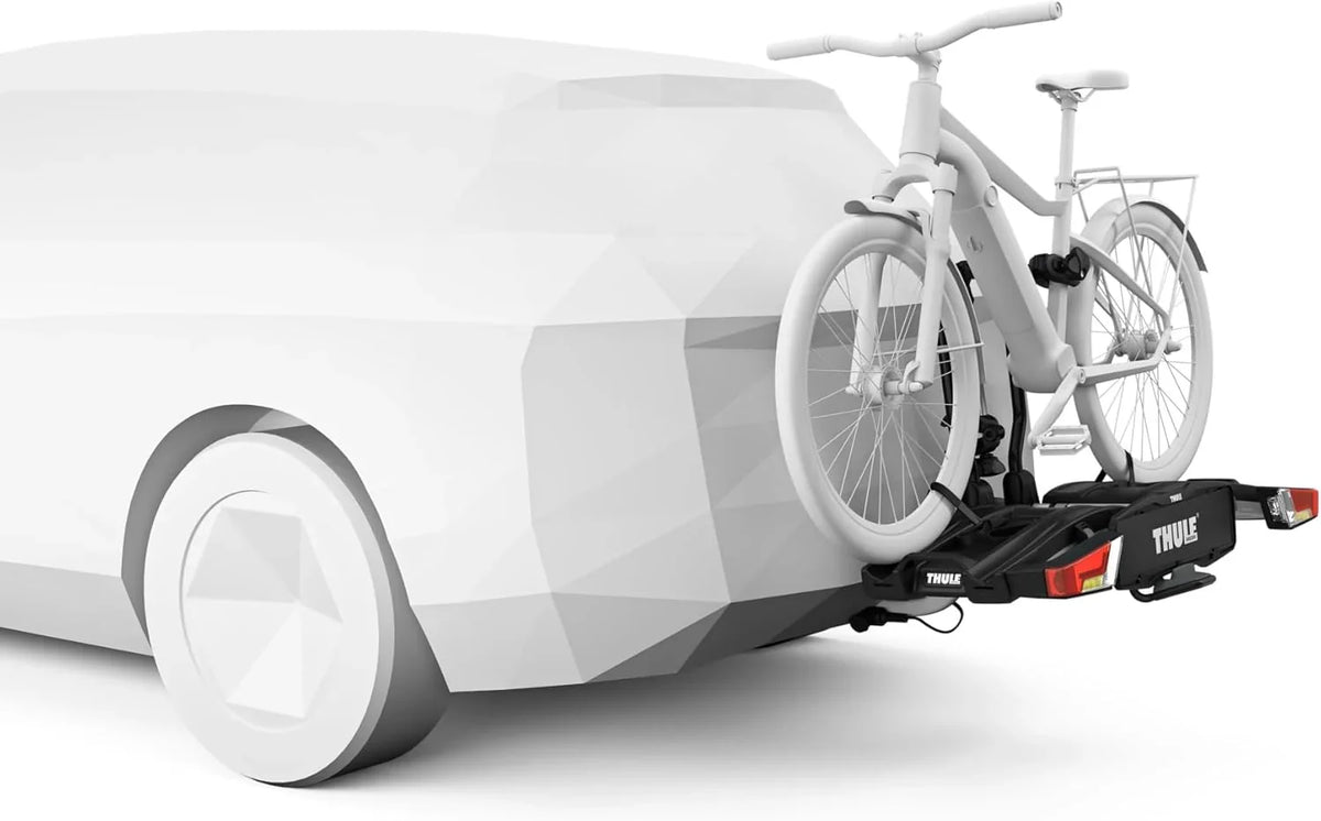 Thule EasyFold XT porte-vélos attelage 2 vélos, noir/aluminium