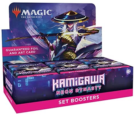 Magic The Gathering Kamigawa: Neon Dynasty – Caja de Sobres de Edición | 30 Sobres (360 Cartas de Magic)