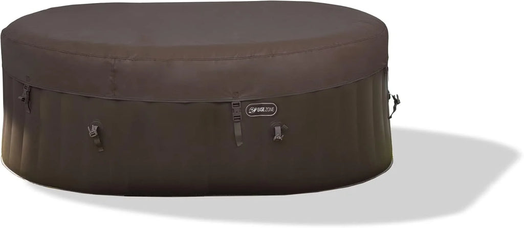 Bain à remous Gonflable, Ovale, 190 x 120 x 65 cm (550 L/145 Gal) avec Pompe intégrée 30 W