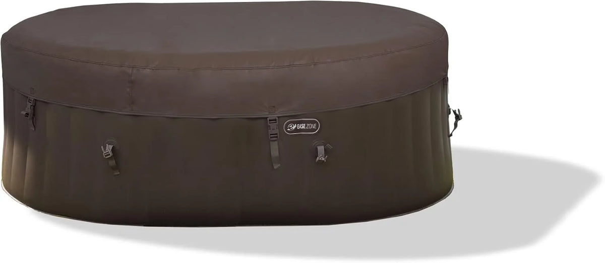Bain à remous Gonflable, Ovale, 190 x 120 x 65 cm (550 L/145 Gal) avec Pompe intégrée 30 W