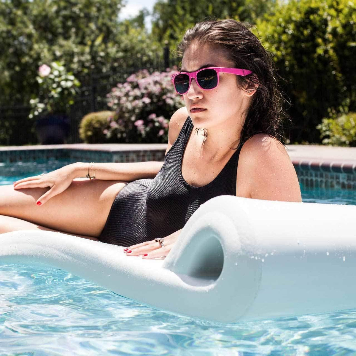 Tumbonas para Piscina al Aire Libre para Adultos (Paquete de 2)
