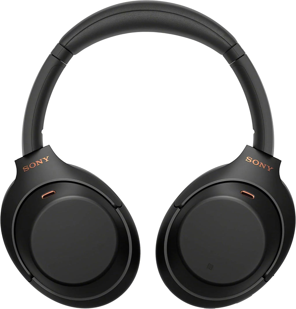 WH1000XM4| Casque Bluetooth à réduction de bruit sans fil, 30 heures d'autonomie, avec micro pour appels téléphoniques, optimisé pour Amazon Alexa et Google assistant, Noir
