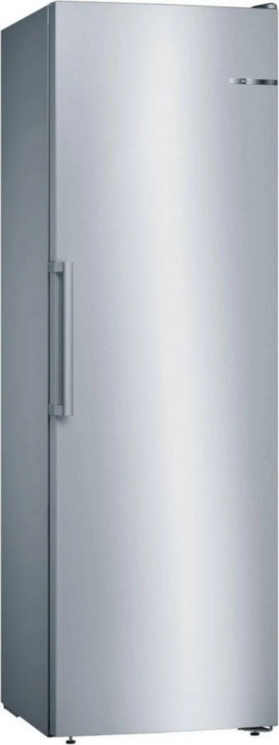 Bosch GSN36VLEP, Congélateur pose libre, Série 4, 242 L, 4 tiroirs de congélation, 186 x 60 cm, Acier inoxydable
