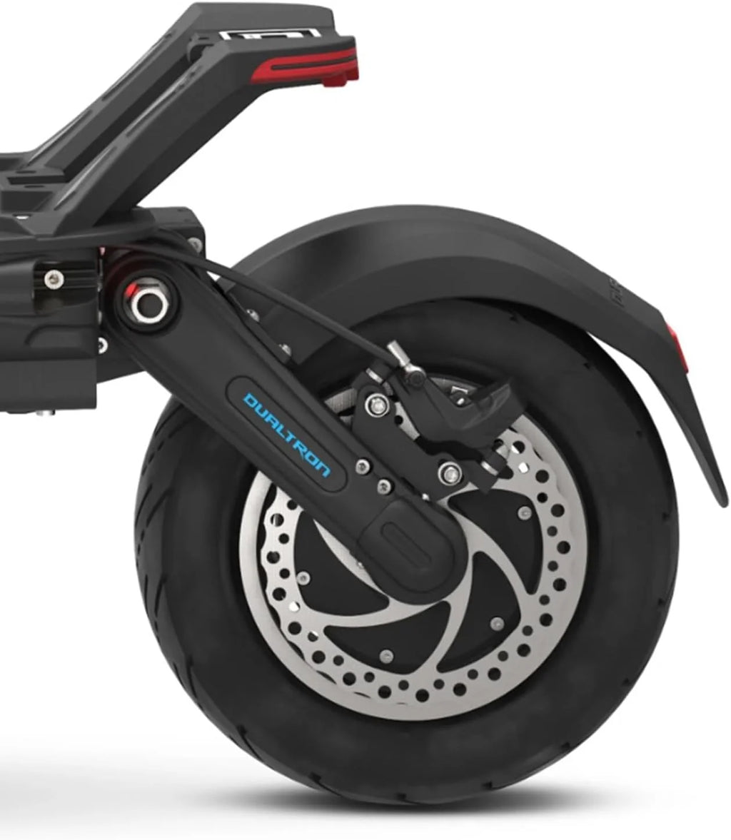 DUALTRON Trottinette Electrique Adulte Thunder 3-72V 40Ah, 2 Moteur 2500W, Autonomie jusqu'à 125km, 25km/h, Rapide puissante et Confortable, Noire