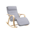 Silla Mecedora de Madera Maciza