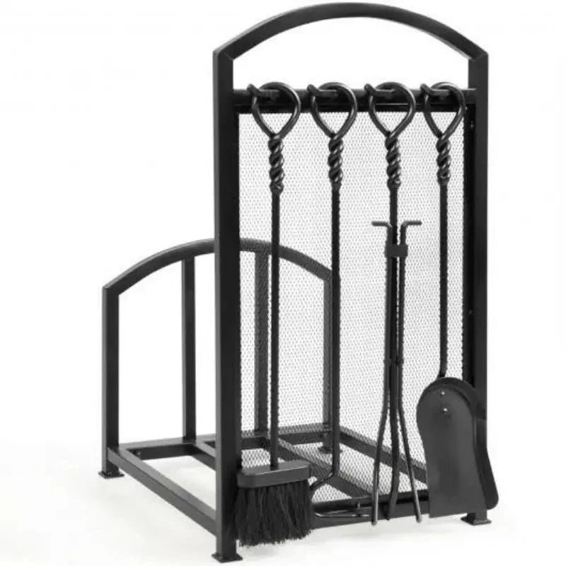 Soporte de leña premium resistente de 69,85 cm