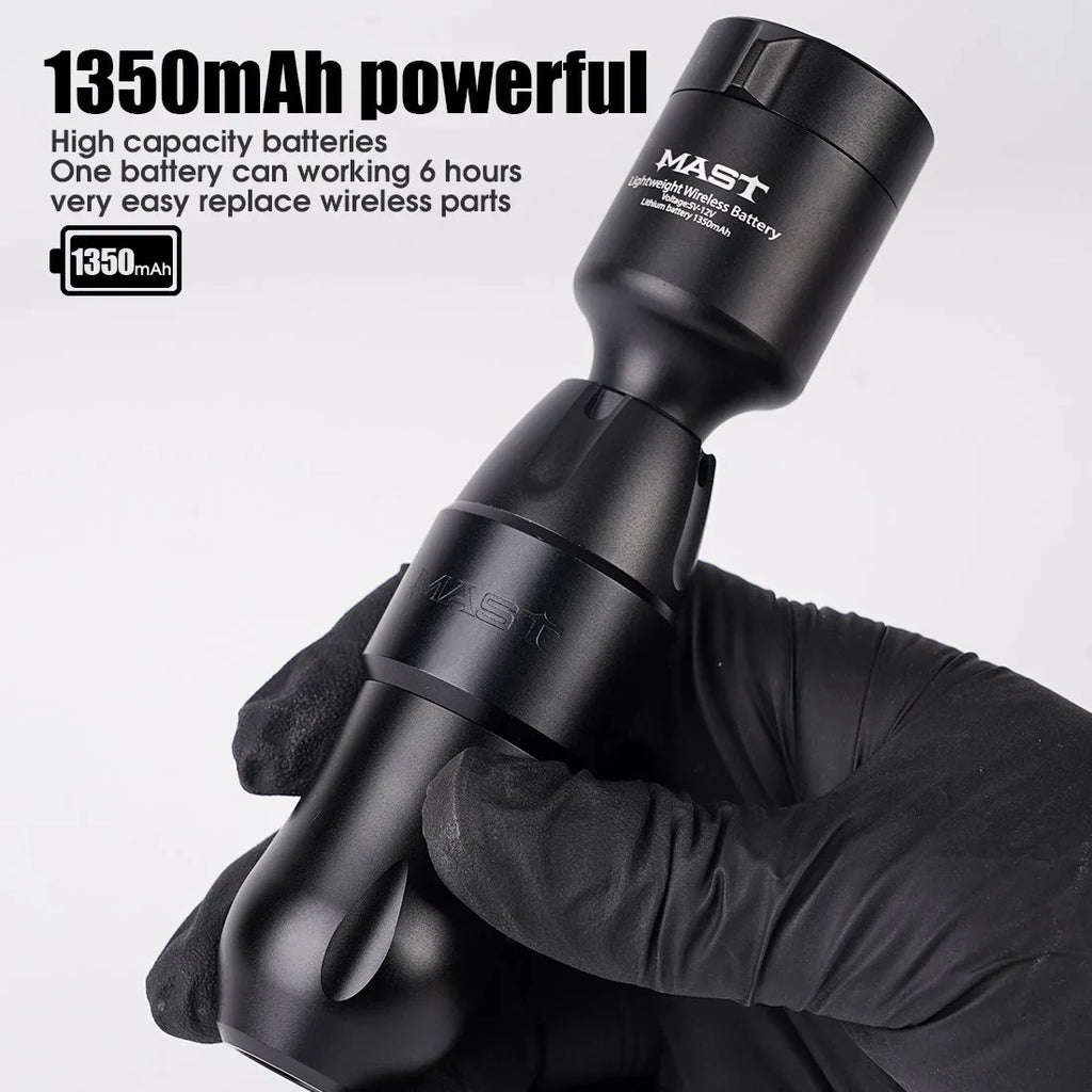 Fuente de alimentación inalámbrica para tatuajes Dragonhawk T1