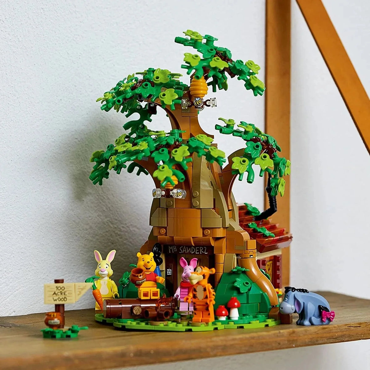 LEGO Ideas Disney Winnie the Pooh 21326 – Set de Construcción con Minifiguras de Piglet, Ígor y Winnie the Pooh