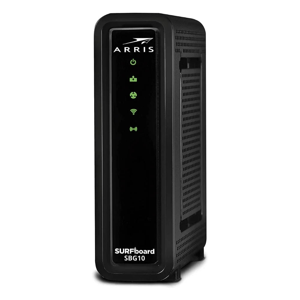 Arris SURFboard SBG10 Módem de Cable DOCSIS 3.0 y Router Wi-Fi de Banda Dual AC1600