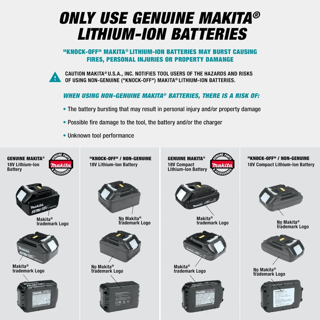 Makita BL1850B Batería de Ion de Litio 5.0Ah