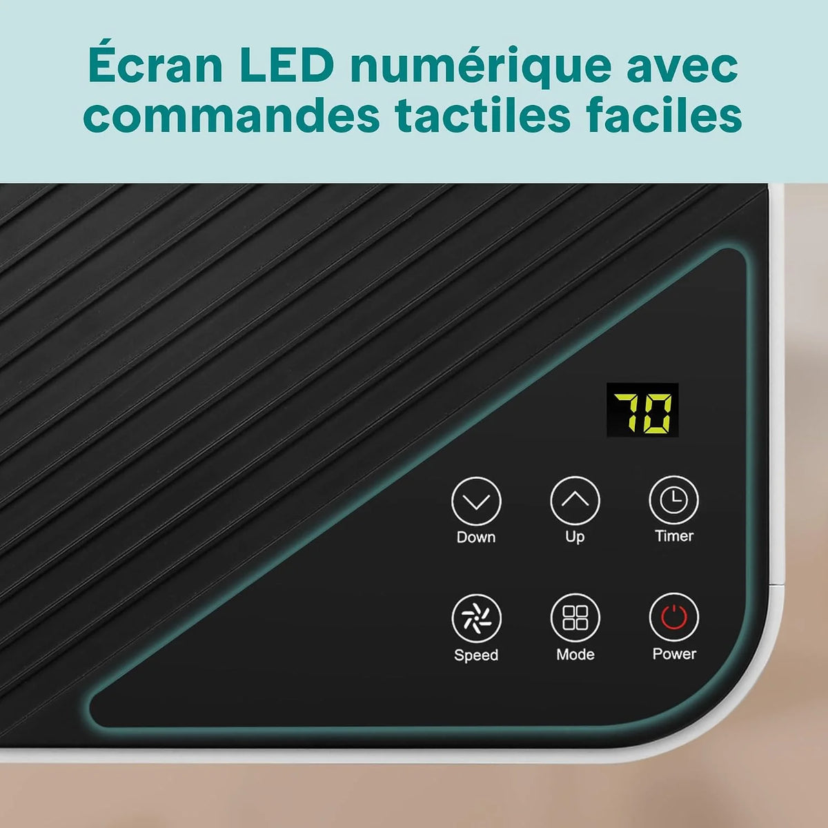 SereneLife Climatiseur Portable 9 000 BTU – Clim Mobile Compact 3 en 1, Refroidissement, Ventilation, Déshumidificateur, Unité de Climatisation Économe avec Télécommande, Roulettes, Kit Fenêtre